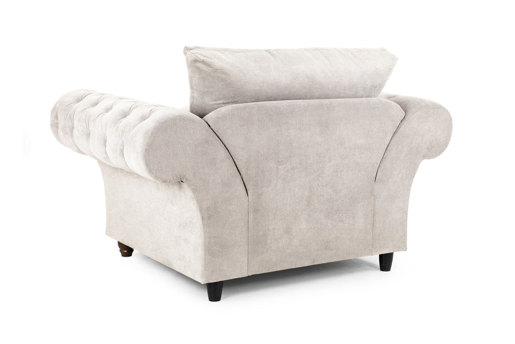 Vista Fullback Sofa Stone Armchair