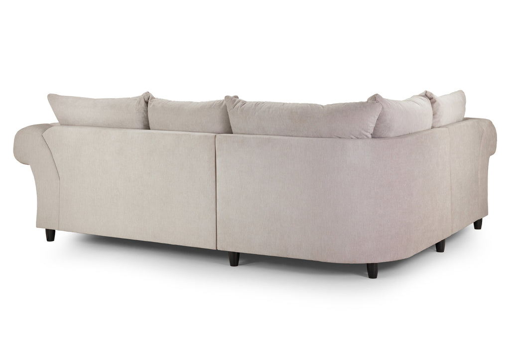 Vista Fullback Sofa Stone Right Hand Facing Corner