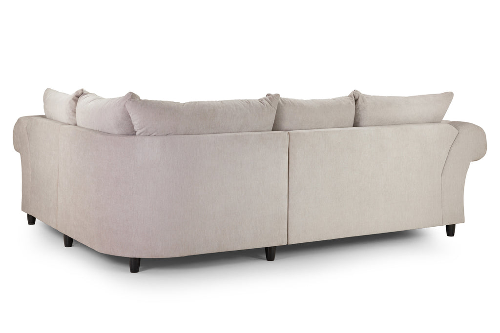Vista Fullback Sofa Stone Left Hand Facing Corner