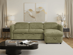 Dusk Sofabed Green Universal Corner - Sofa Sloth