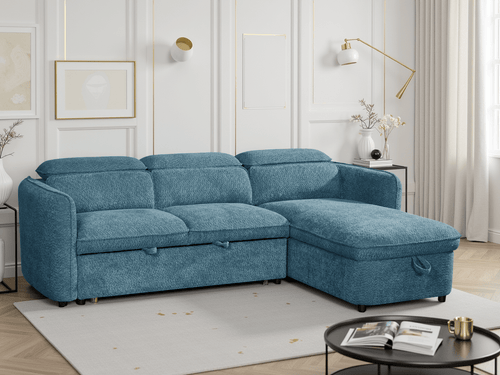 Dusk Sofabed Blue Universal Corner - Sofa Sloth