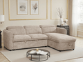 Dusk Sofabed Beige Universal Corner - Sofa Sloth