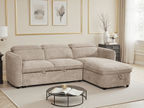 Dusk Sofabed Beige Universal Corner - Sofa Sloth