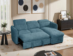 Dusk Sofabed Blue Universal Corner - Sofa Sloth