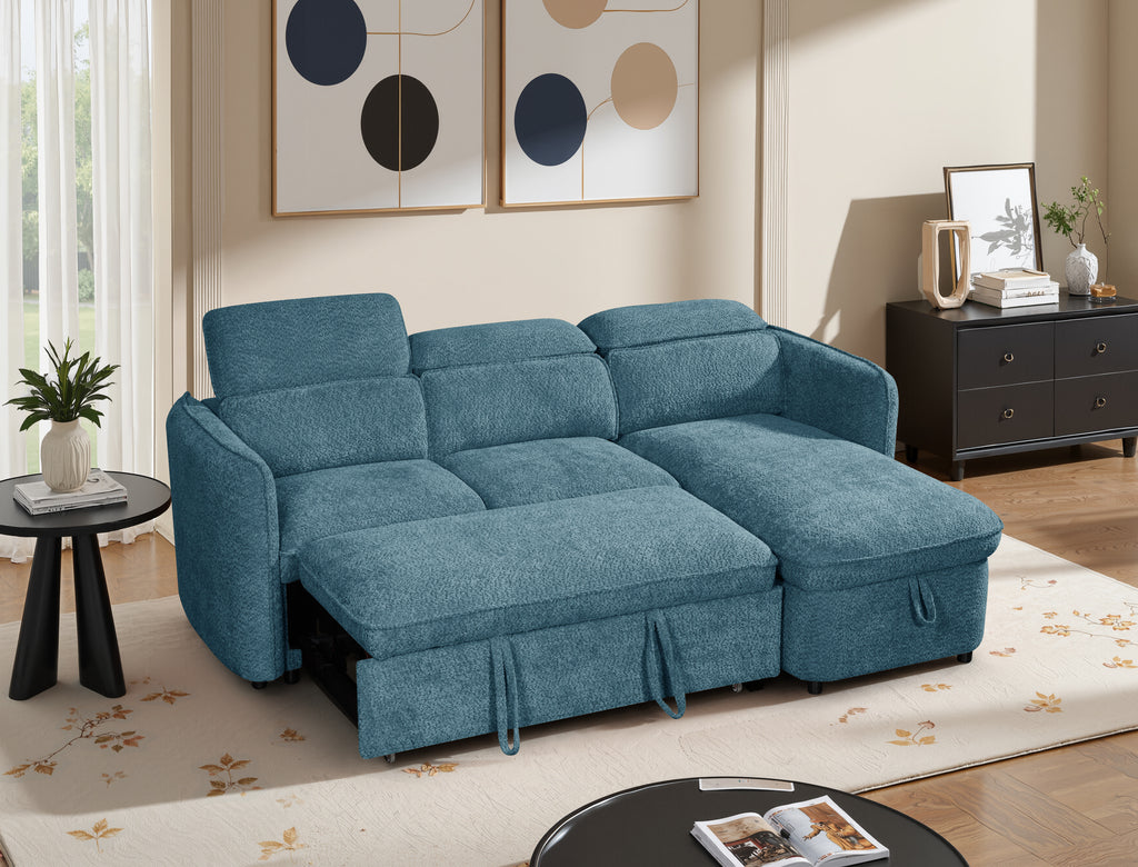 Dusk Sofabed Blue Universal Corner