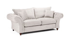 Vista Fullback Sofa Stone 3 Seater