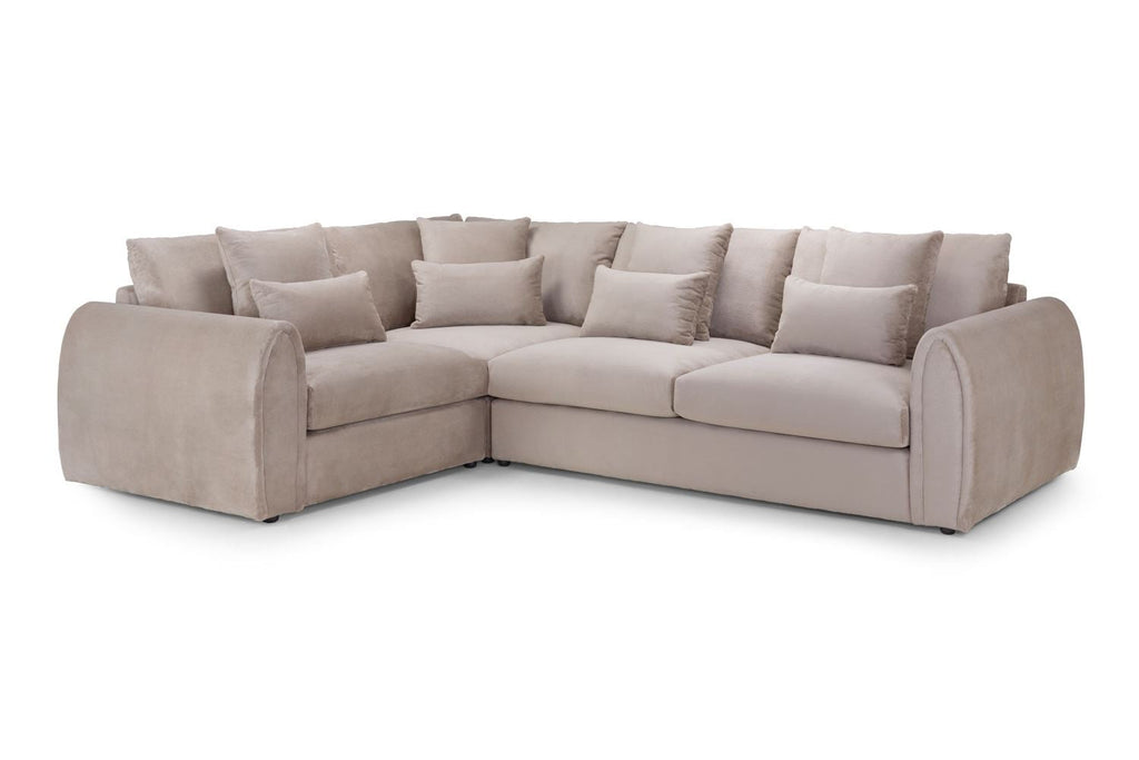 Nest Sofa Mocha Left Hand Facing Corner