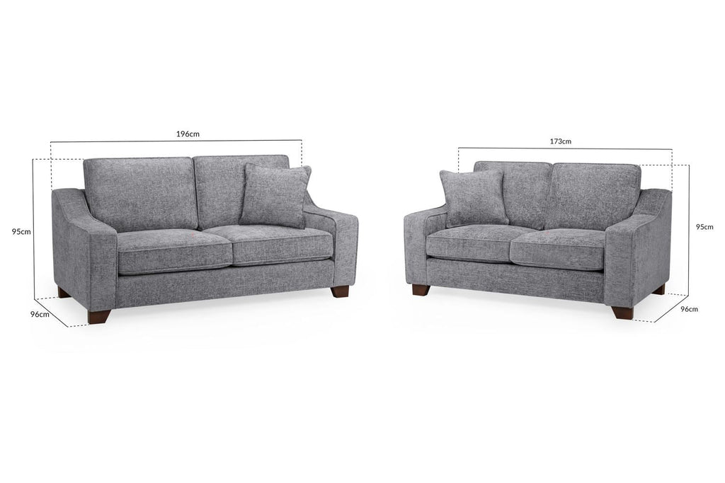 Perch Sofa Slate 3+2 Set - Sofa Sloth