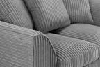 Leaf Jumbo Sofa Grey 3+2 Set - Sofa Sloth