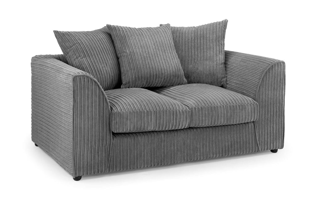 Leaf Jumbo Sofa Grey 2 Seater