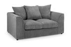 Leaf Jumbo Sofa Grey 2 Seater
