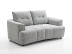 Cush Sofa Grey 2 Seater - Sofa Sloth