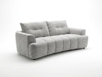 Cush Sofa Grey 3 Seater - Sofa Sloth