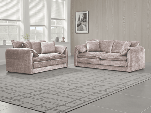 Harmony Sofa Beige 3+2 Set - Sofa Sloth