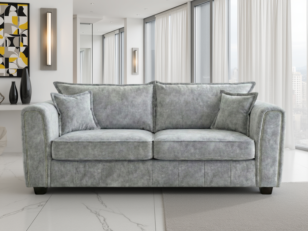 Slowmo Sofa Grey 3 Seater