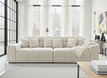 Lunar Sofa Natural 4 Seater