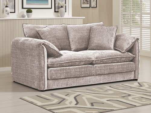 Harmony Sofa Beige 2 Seater - Sofa Sloth