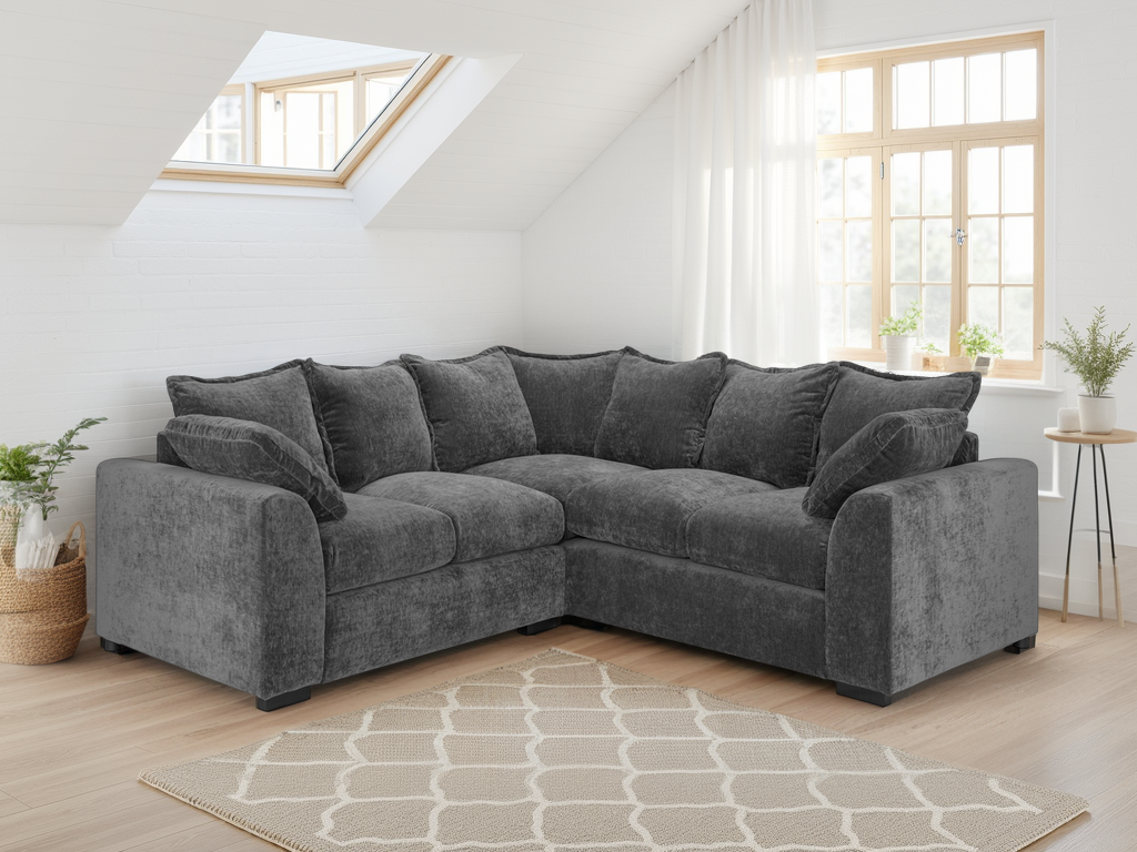 Equator Sofa Grey Large Corner