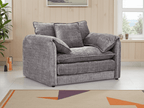 Harmony Sofa Grey Armchair - Sofa Sloth